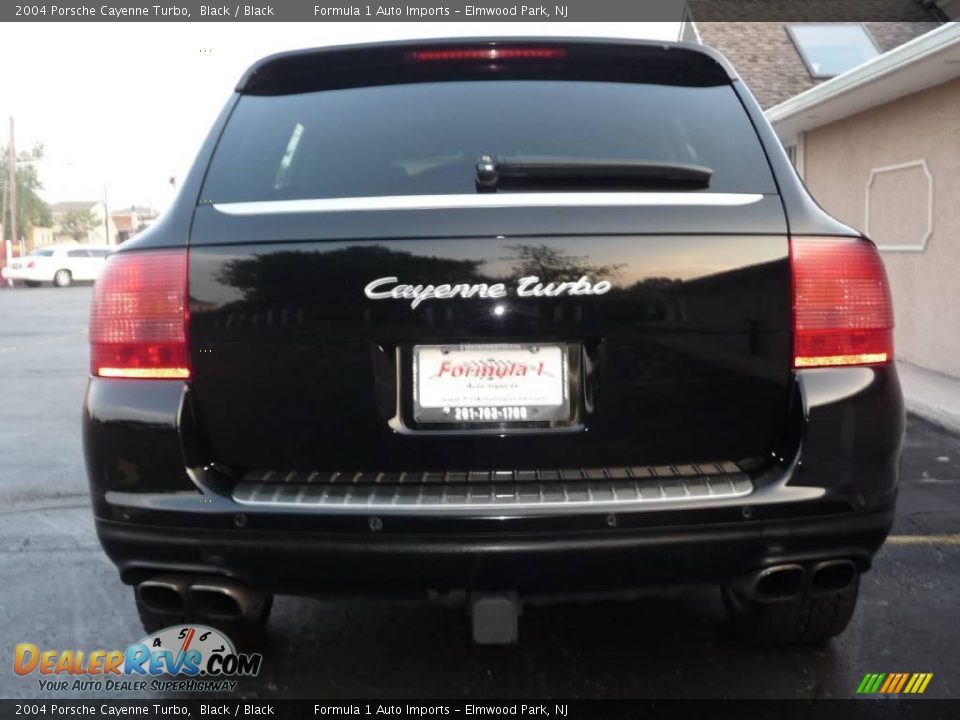 2004 Porsche Cayenne Turbo Black / Black Photo #29