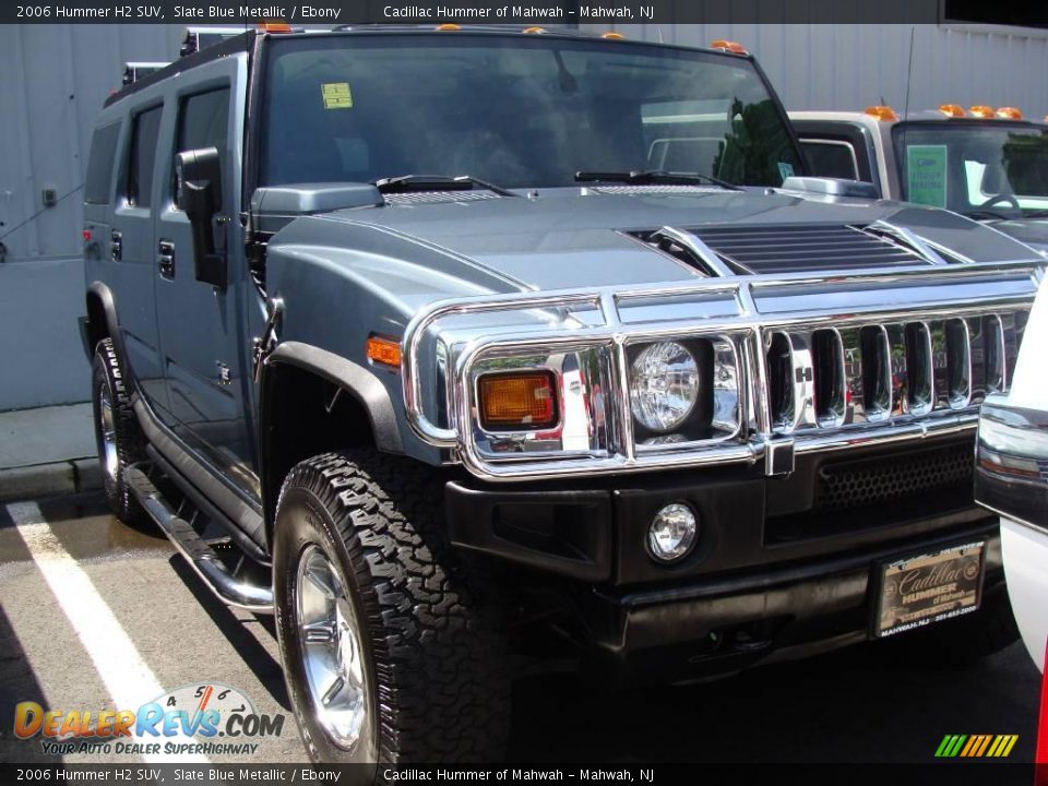 2006 Hummer H2 SUV Slate Blue Metallic / Ebony Photo #2