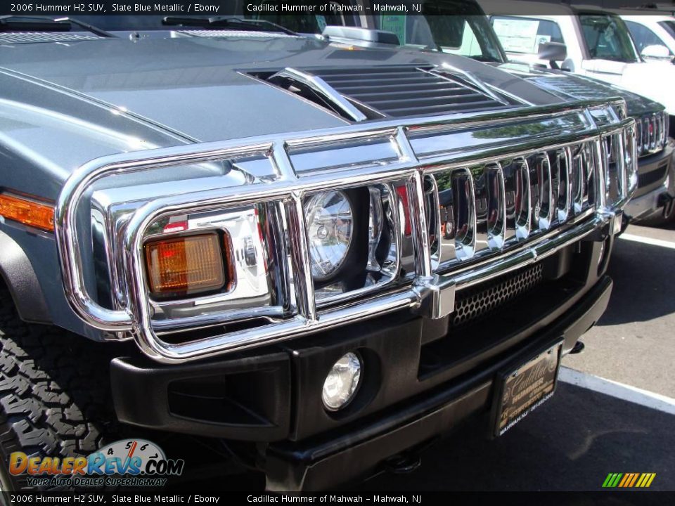 2006 Hummer H2 SUV Slate Blue Metallic / Ebony Photo #3