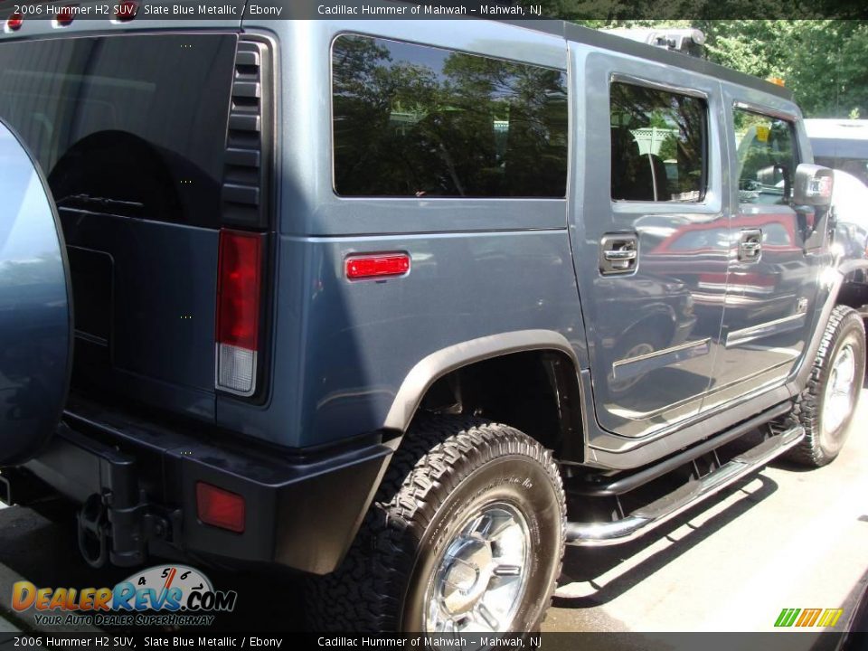 2006 Hummer H2 SUV Slate Blue Metallic / Ebony Photo #4