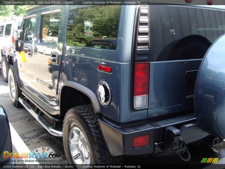 2006 Hummer H2 SUV Slate Blue Metallic / Ebony Photo #5