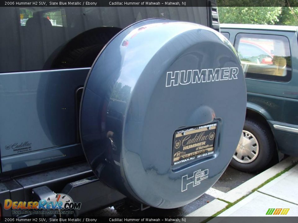 2006 Hummer H2 SUV Slate Blue Metallic / Ebony Photo #6