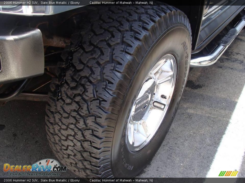 2006 Hummer H2 SUV Slate Blue Metallic / Ebony Photo #9