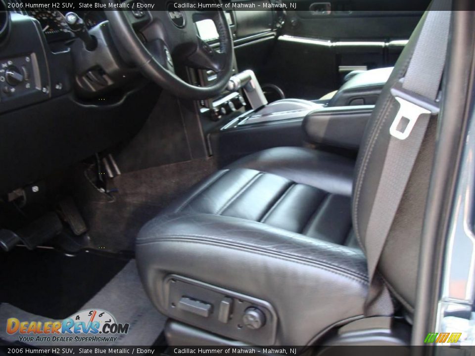 2006 Hummer H2 SUV Slate Blue Metallic / Ebony Photo #11