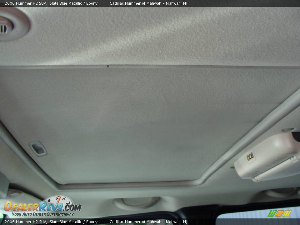 2006 Hummer H2 SUV Slate Blue Metallic / Ebony Photo #13