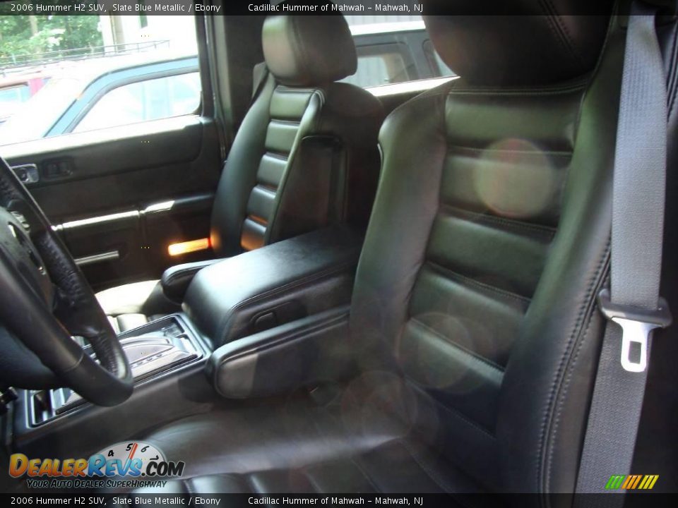 2006 Hummer H2 SUV Slate Blue Metallic / Ebony Photo #14