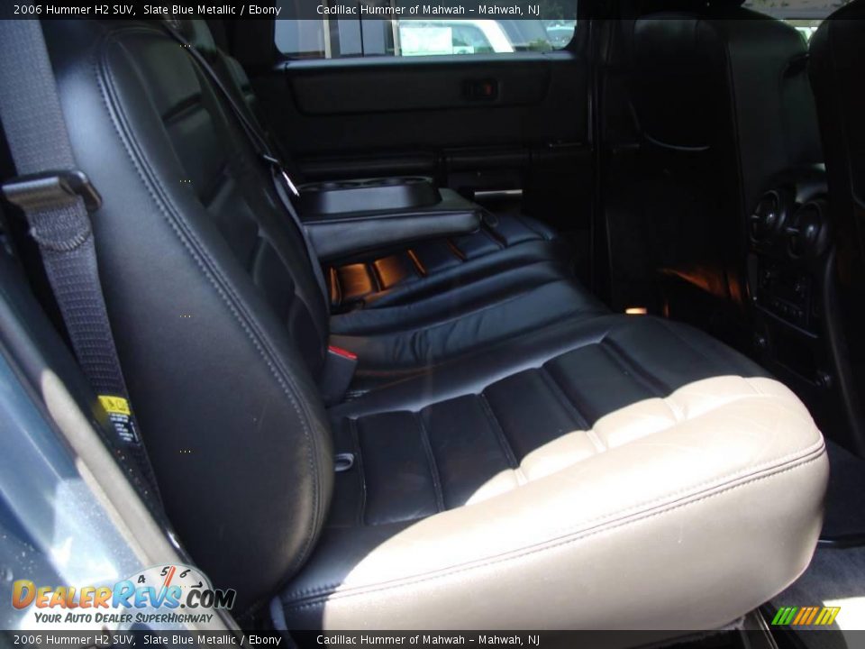 2006 Hummer H2 SUV Slate Blue Metallic / Ebony Photo #16