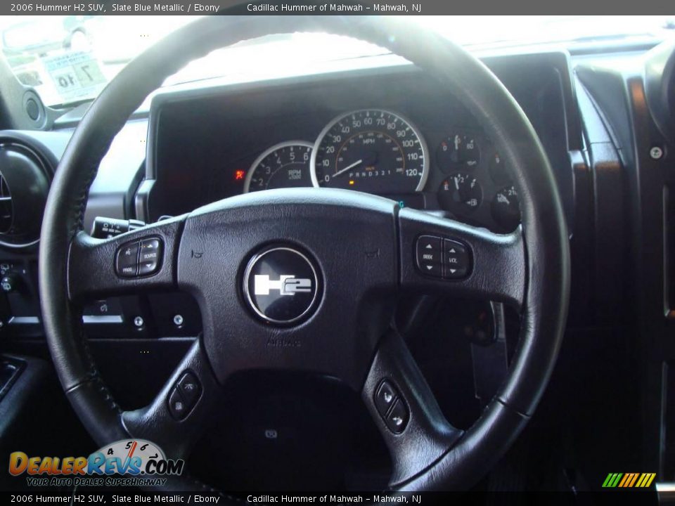2006 Hummer H2 SUV Slate Blue Metallic / Ebony Photo #20