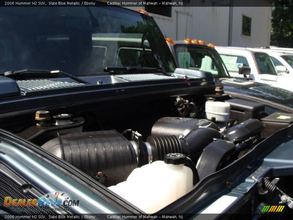 2006 Hummer H2 SUV Slate Blue Metallic / Ebony Photo #26