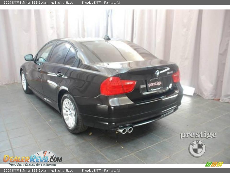 2009 BMW 3 Series 328i Sedan Jet Black / Black Photo #3