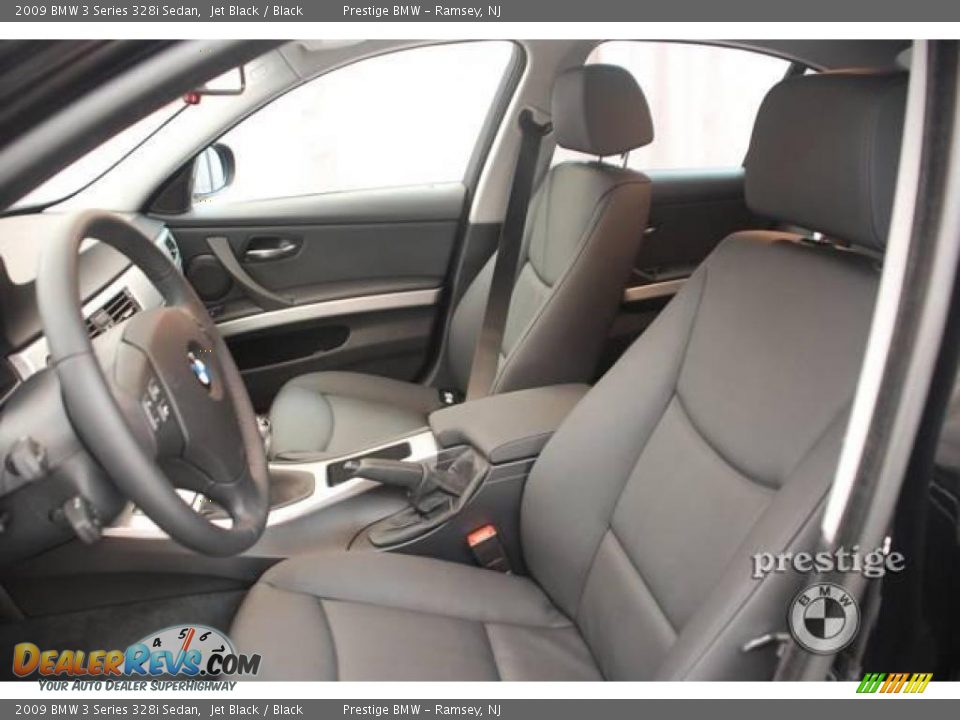 2009 BMW 3 Series 328i Sedan Jet Black / Black Photo #8