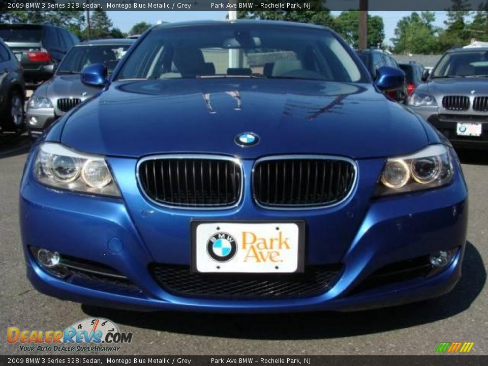 2009 BMW 3 Series 328i Sedan Montego Blue Metallic / Grey Photo #3