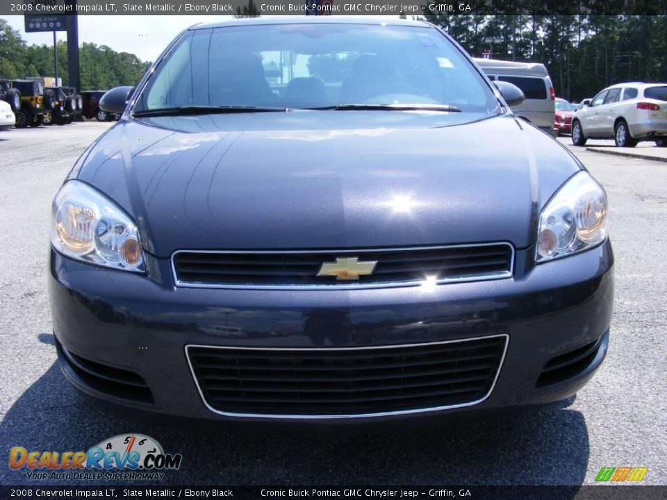 2008 Chevrolet Impala LT Slate Metallic / Ebony Black Photo #3