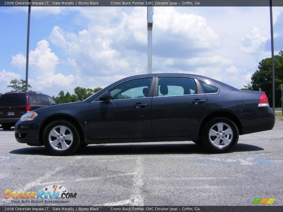 2008 Chevrolet Impala LT Slate Metallic / Ebony Black Photo #5