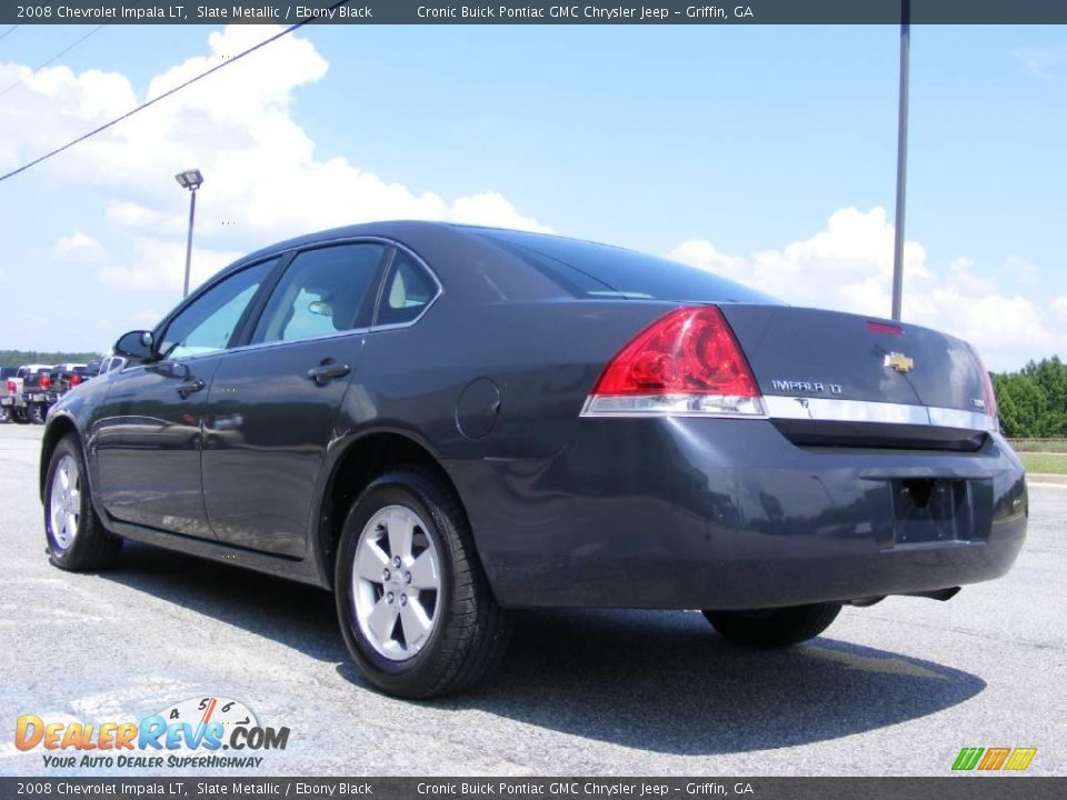 2008 Chevrolet Impala LT Slate Metallic / Ebony Black Photo #6