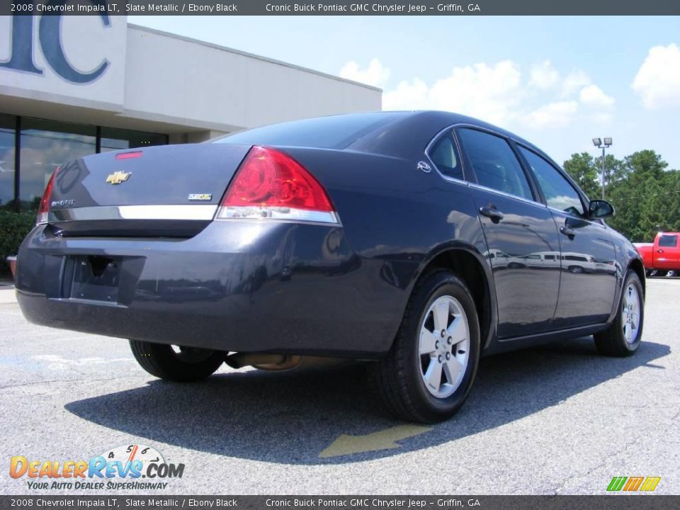 2008 Chevrolet Impala LT Slate Metallic / Ebony Black Photo #8