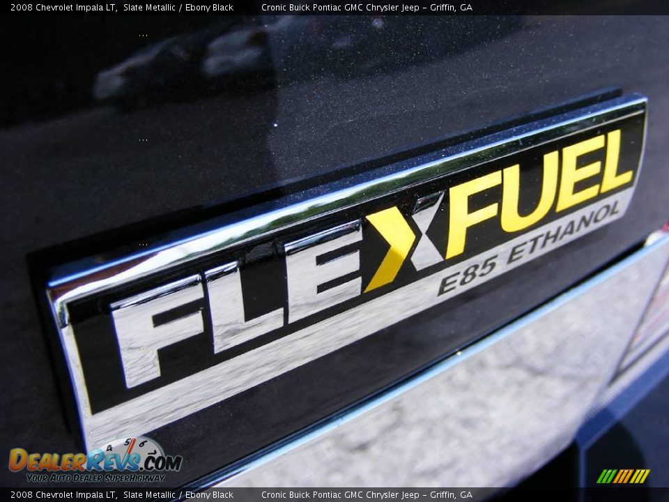 2008 Chevrolet Impala LT Slate Metallic / Ebony Black Photo #9
