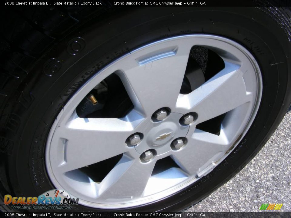 2008 Chevrolet Impala LT Slate Metallic / Ebony Black Photo #10