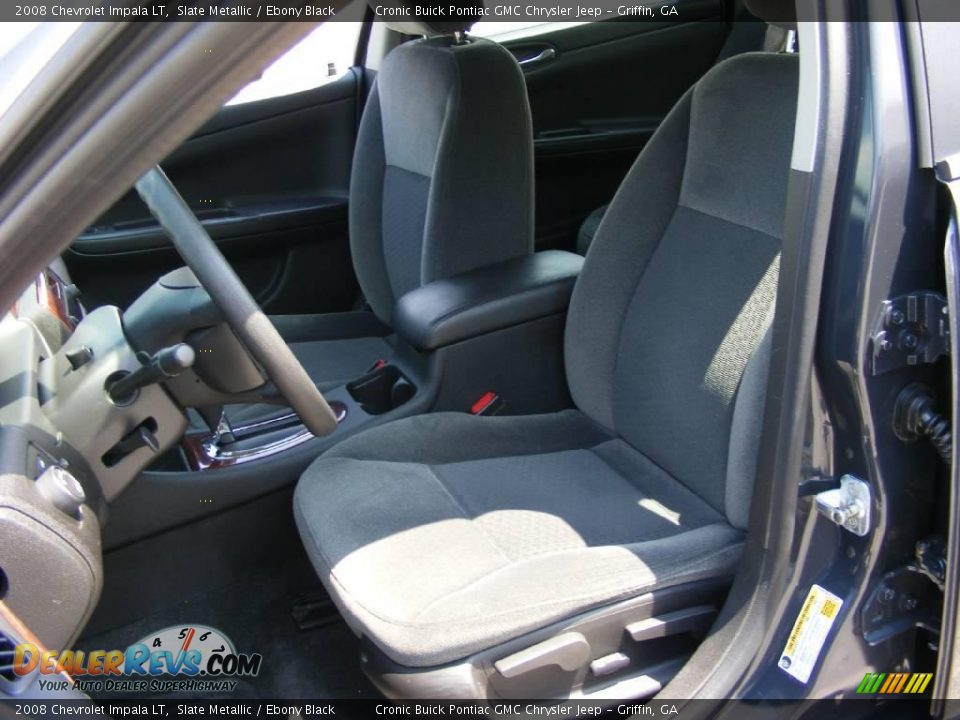 2008 Chevrolet Impala LT Slate Metallic / Ebony Black Photo #11