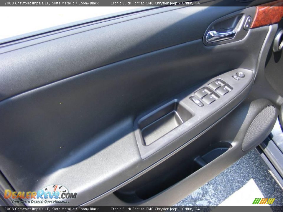 2008 Chevrolet Impala LT Slate Metallic / Ebony Black Photo #12