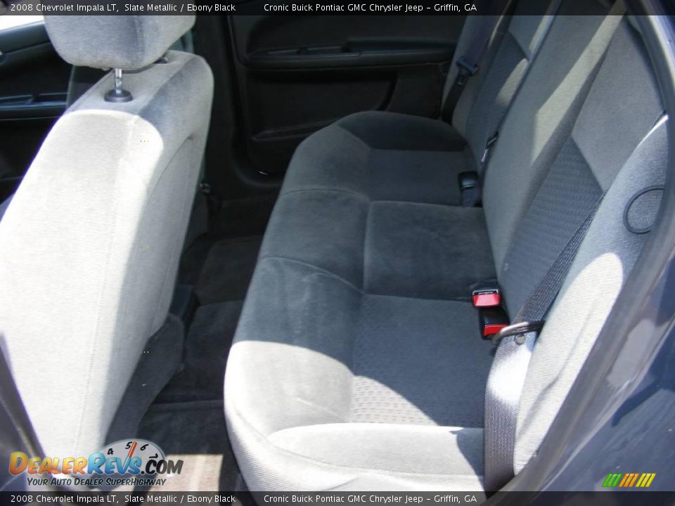 2008 Chevrolet Impala LT Slate Metallic / Ebony Black Photo #13