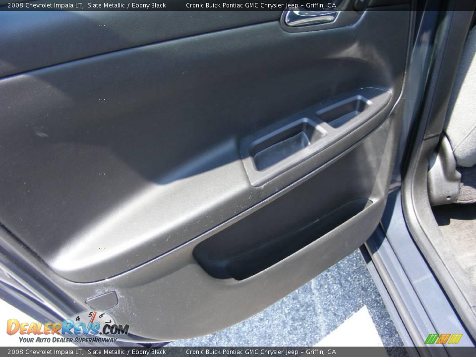 2008 Chevrolet Impala LT Slate Metallic / Ebony Black Photo #14