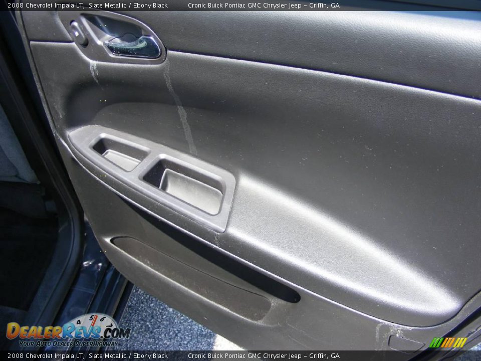 2008 Chevrolet Impala LT Slate Metallic / Ebony Black Photo #16