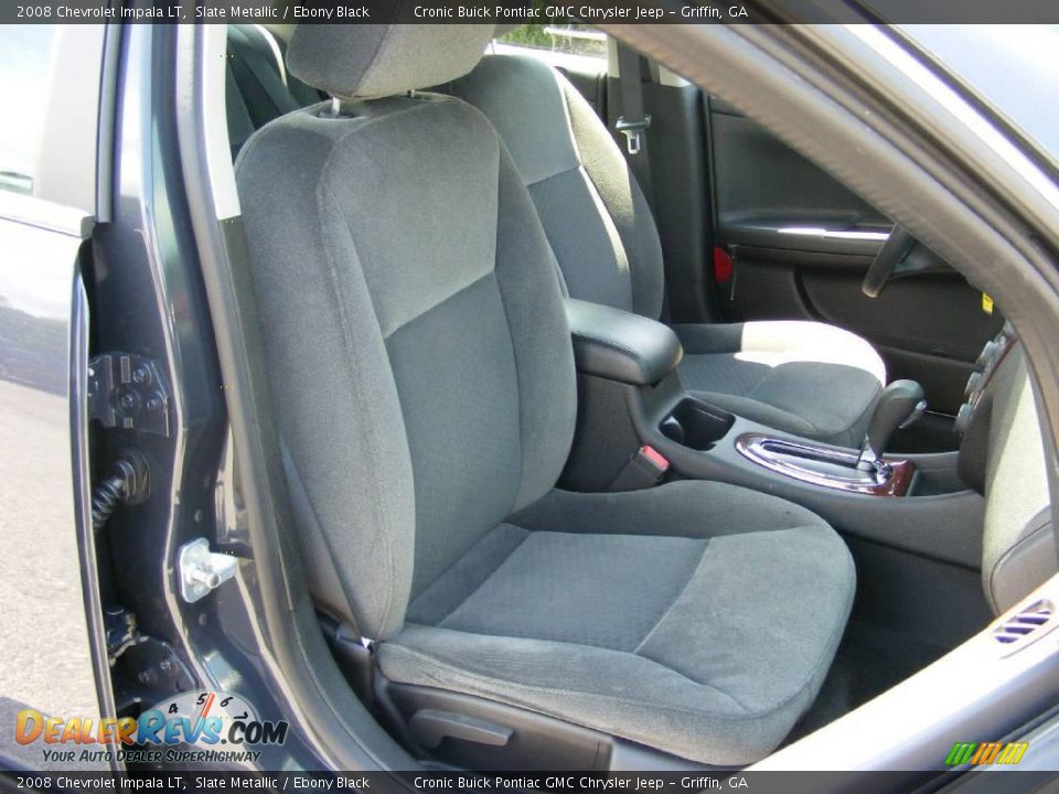 2008 Chevrolet Impala LT Slate Metallic / Ebony Black Photo #17