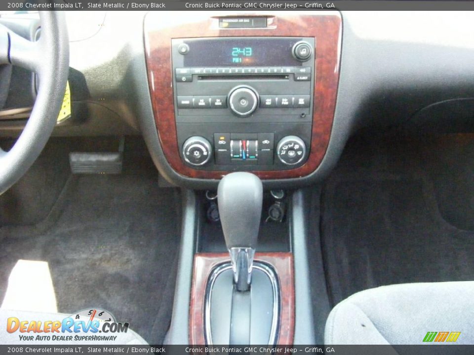 2008 Chevrolet Impala LT Slate Metallic / Ebony Black Photo #20