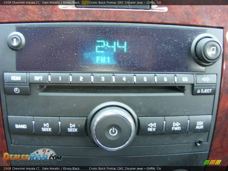 2008 Chevrolet Impala LT Slate Metallic / Ebony Black Photo #23
