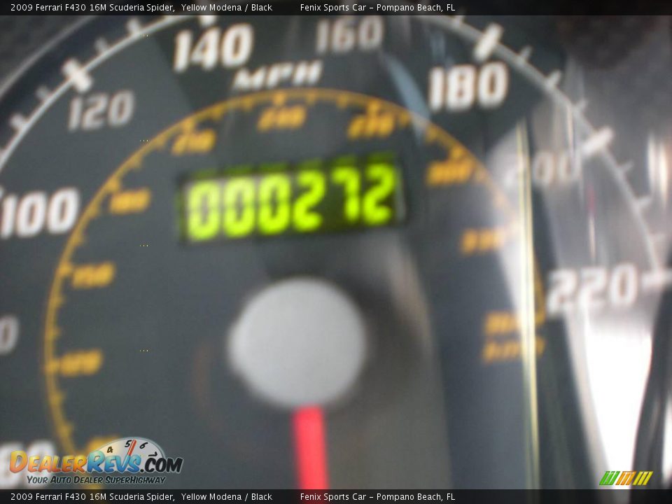 2009 Ferrari F430 16M Scuderia Spider Yellow Modena / Black Photo #22