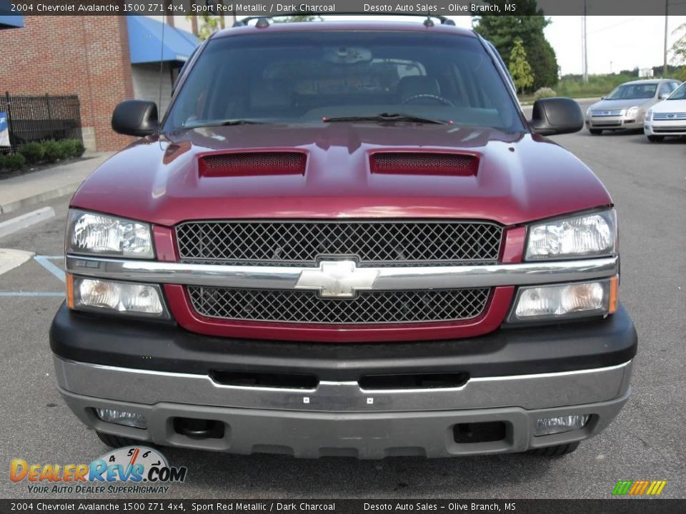 2004 Chevrolet Avalanche 1500 Z71 4x4 Sport Red Metallic / Dark Charcoal Photo #3