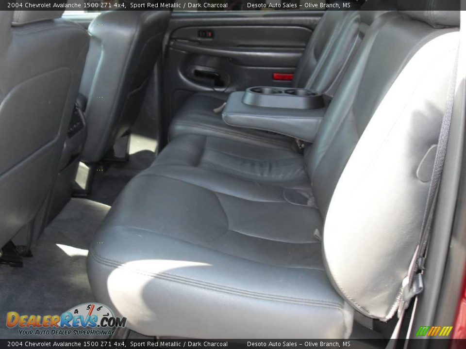2004 Chevrolet Avalanche 1500 Z71 4x4 Sport Red Metallic / Dark Charcoal Photo #17