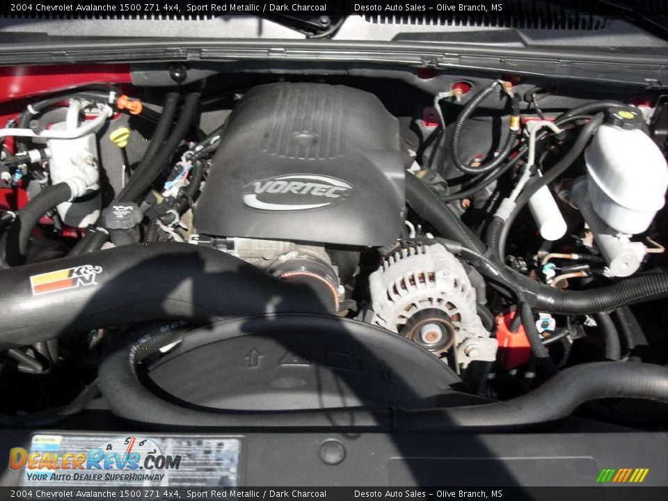 2004 Chevrolet Avalanche 1500 Z71 4x4 Sport Red Metallic / Dark Charcoal Photo #21