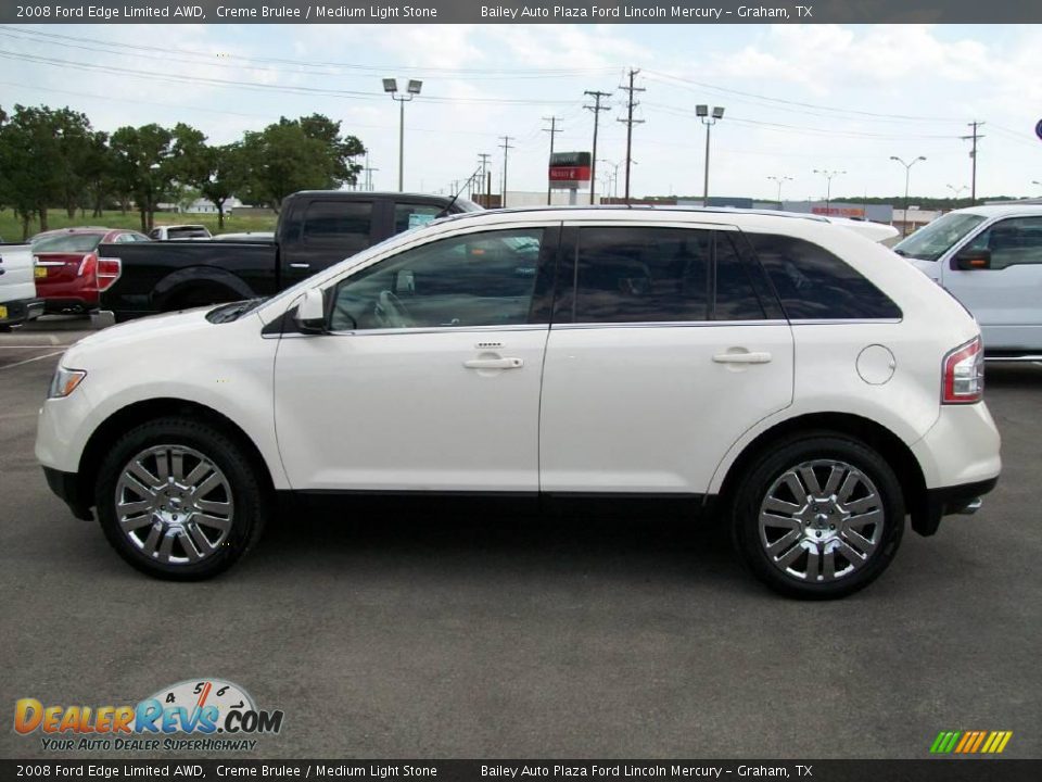 2008 Ford Edge Limited AWD Creme Brulee / Medium Light Stone Photo #2