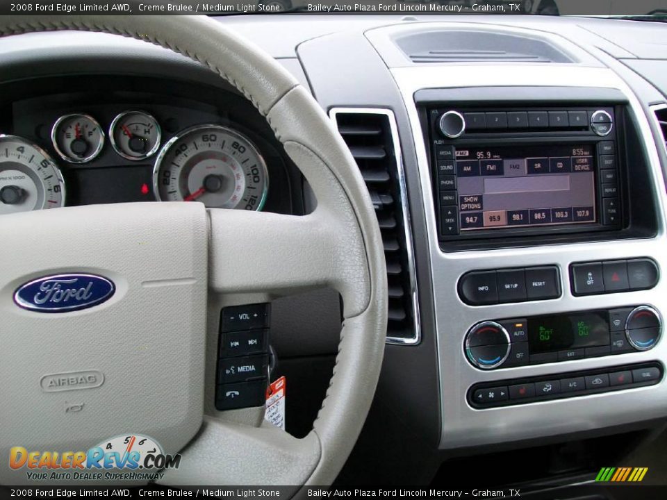 2008 Ford Edge Limited AWD Creme Brulee / Medium Light Stone Photo #3