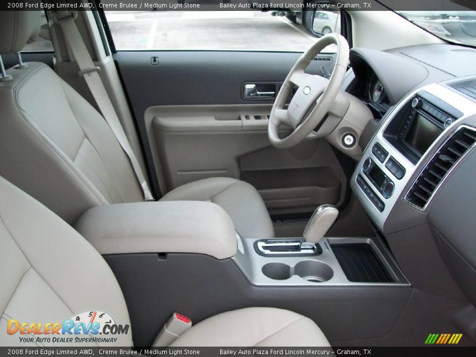 2008 Ford Edge Limited AWD Creme Brulee / Medium Light Stone Photo #7