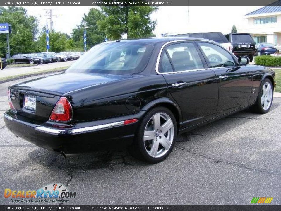 2007 Jaguar XJ XJR Ebony Black / Charcoal Photo #5