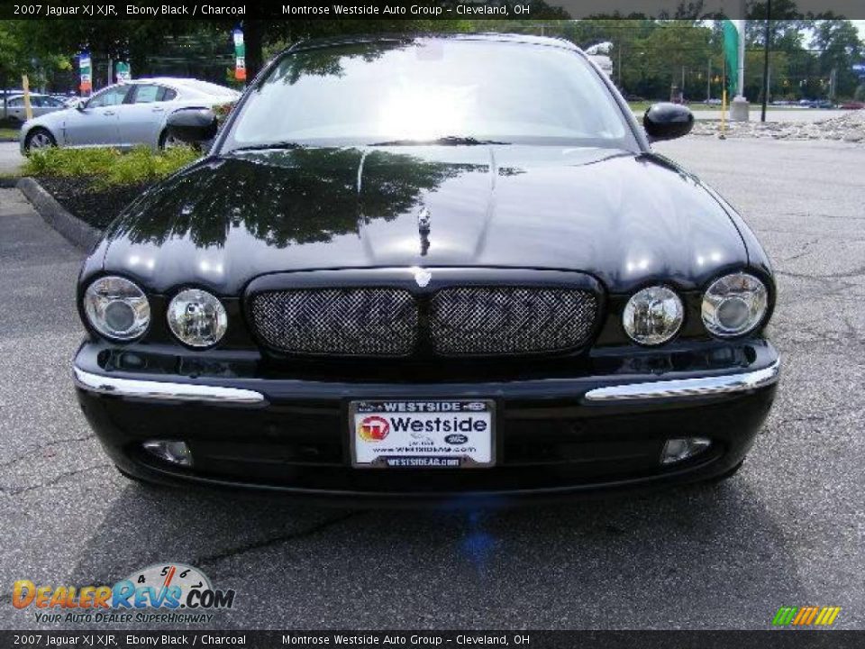 2007 Jaguar XJ XJR Ebony Black / Charcoal Photo #8