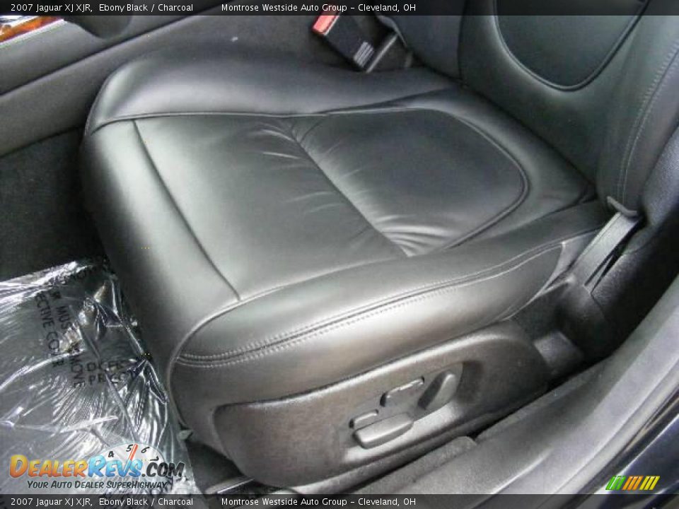 2007 Jaguar XJ XJR Ebony Black / Charcoal Photo #10