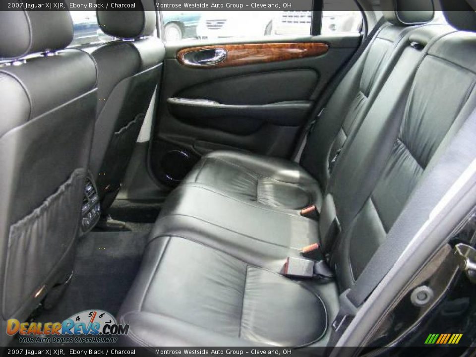 2007 Jaguar XJ XJR Ebony Black / Charcoal Photo #11