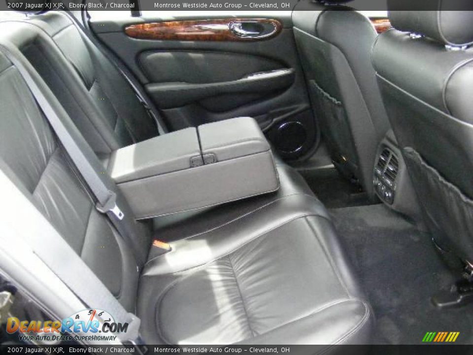 2007 Jaguar XJ XJR Ebony Black / Charcoal Photo #12