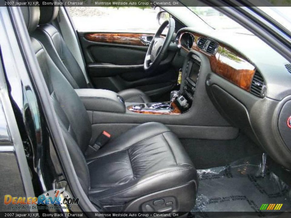 2007 Jaguar XJ XJR Ebony Black / Charcoal Photo #13