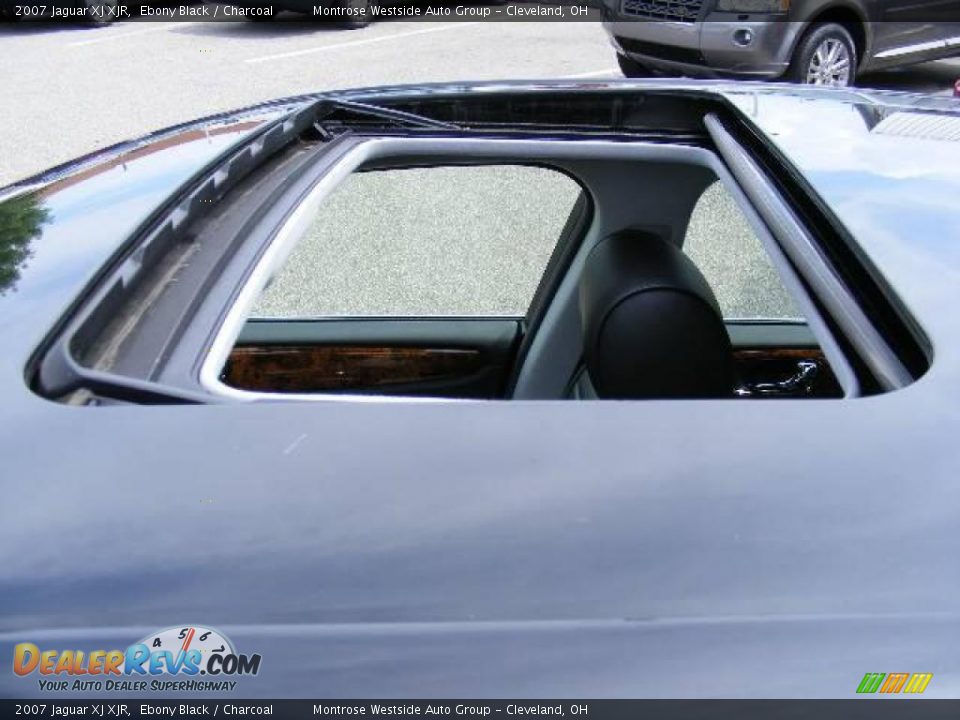 2007 Jaguar XJ XJR Ebony Black / Charcoal Photo #25