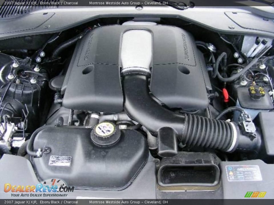 2007 Jaguar XJ XJR Ebony Black / Charcoal Photo #29