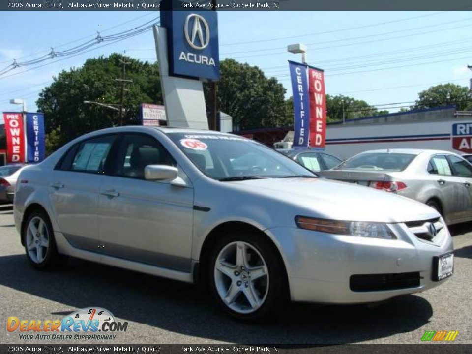2006 Acura TL 3.2 Alabaster Silver Metallic / Quartz Photo #1