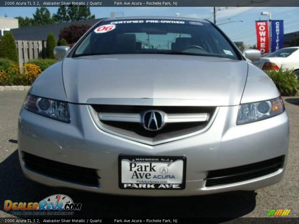 2006 Acura TL 3.2 Alabaster Silver Metallic / Quartz Photo #2