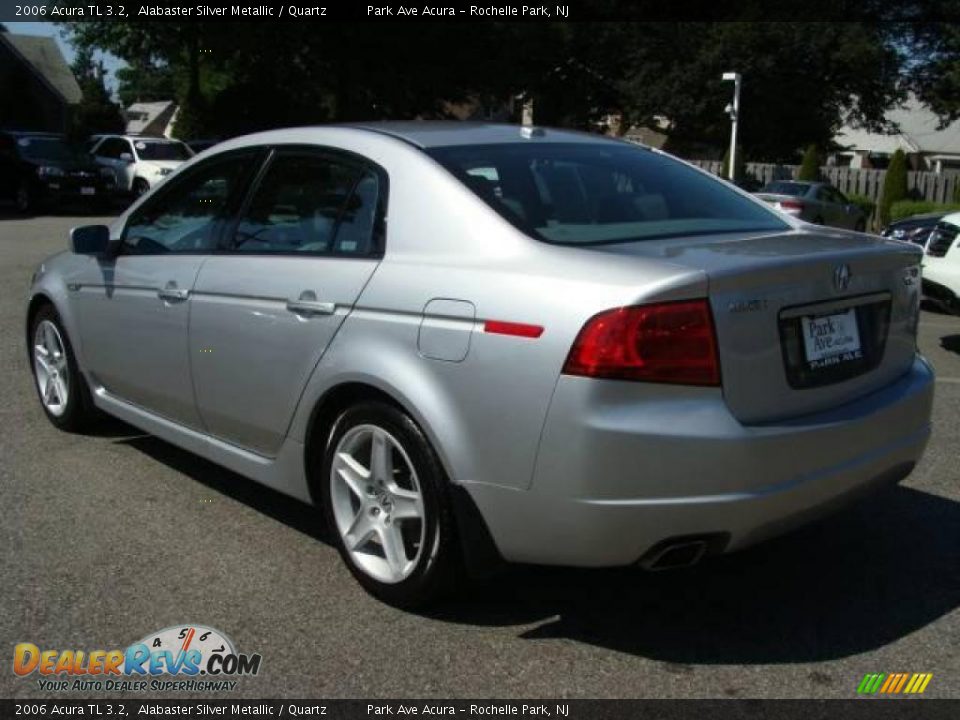 2006 Acura TL 3.2 Alabaster Silver Metallic / Quartz Photo #4