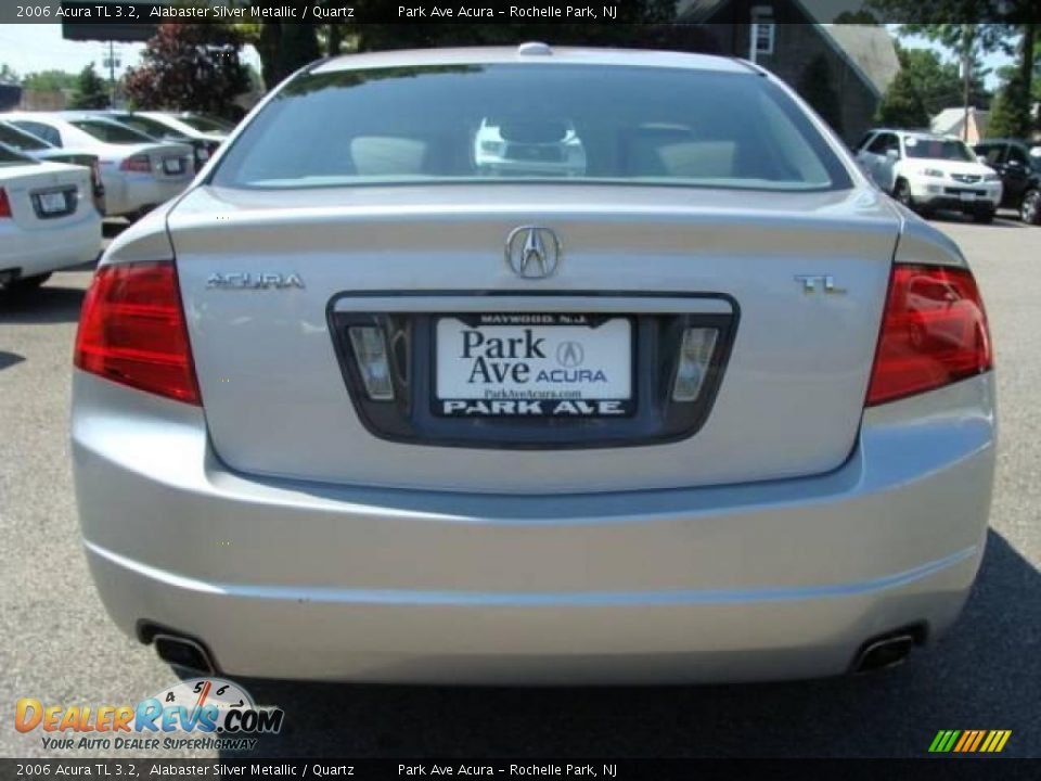 2006 Acura TL 3.2 Alabaster Silver Metallic / Quartz Photo #5