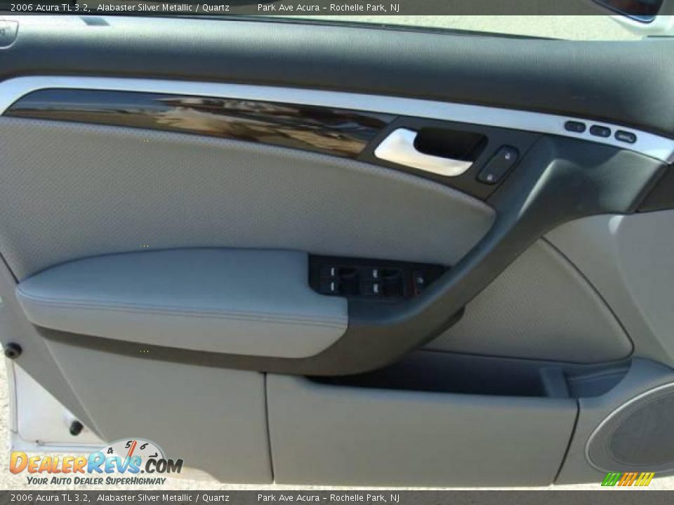 2006 Acura TL 3.2 Alabaster Silver Metallic / Quartz Photo #7